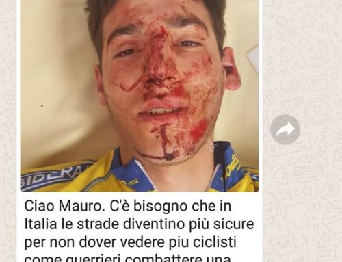 Brutto incidente ieri per il nostro Gabriele …